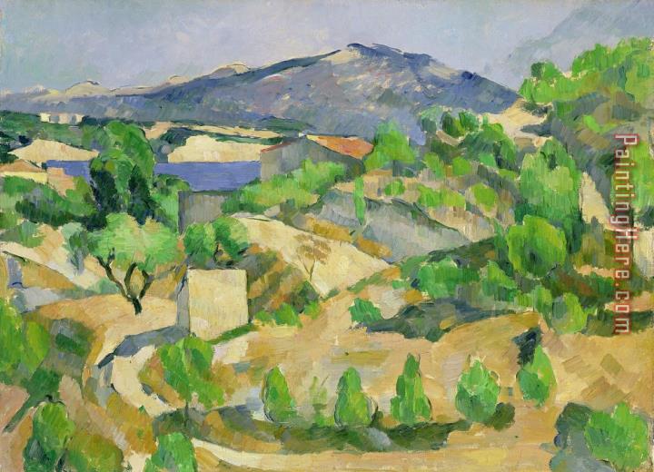 Paul Cezanne Mountains in Provence